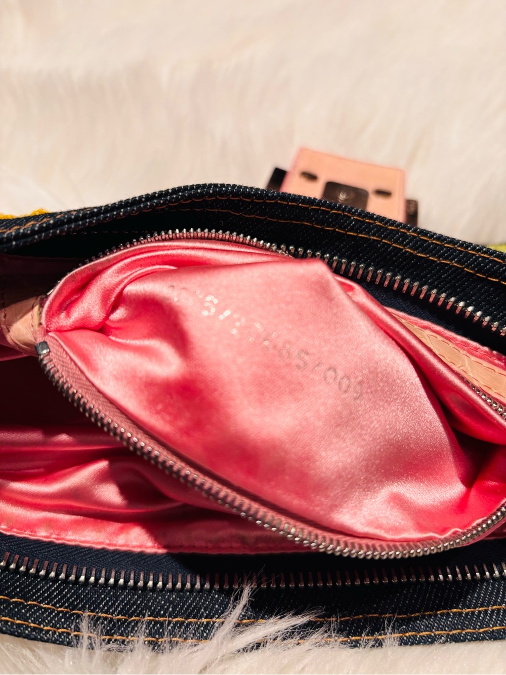 Fendi Denim Beaded Crossbody - Picture 13 of 13